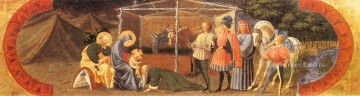 パオロ・ウッチェロ Painting - 東方三博士の崇拝 ルネサンス初期 パオロ・ウッチェロ